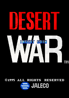 Desert War + Wangan Sensou Title Screen